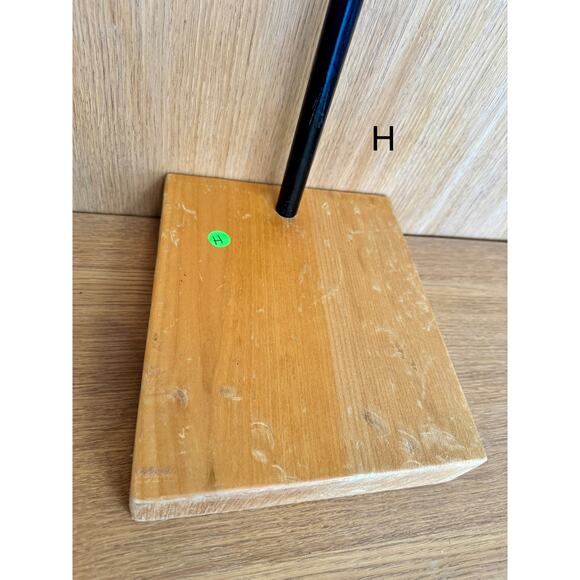 “H” Custom Steel & Wood Retail Display Stand – Adjustable Height - Picture 2 of 5